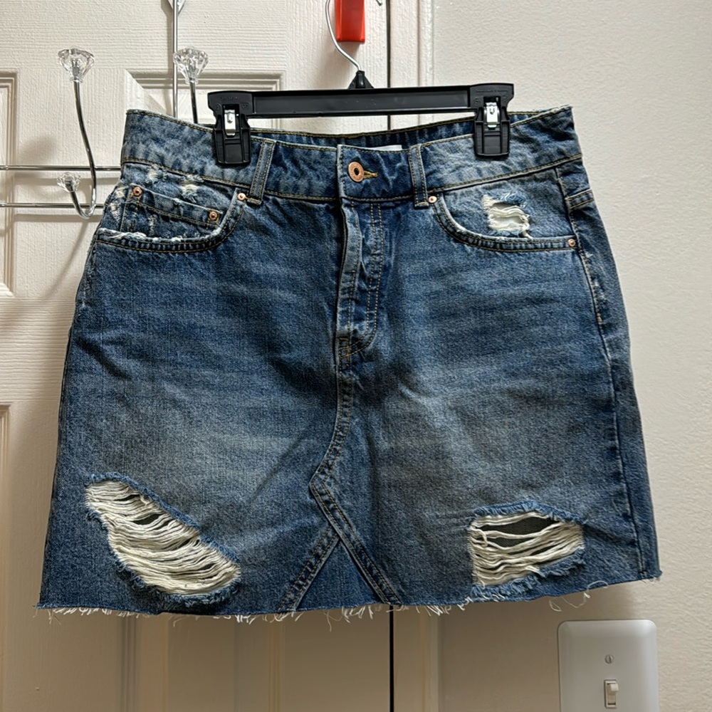 Zara Denim Skirt